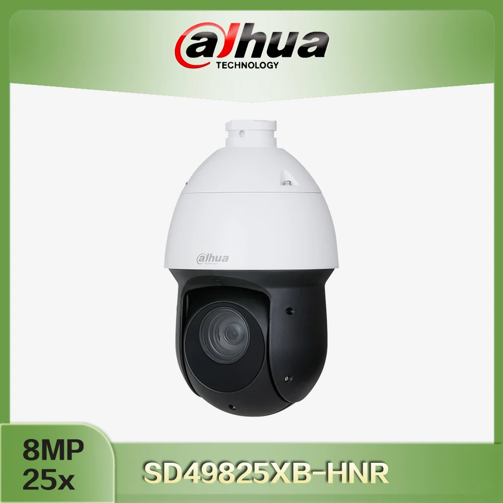 

New Dahua SD49825XB-HNR 8MP 25x Starlight IR 100m WizSense Network PTZ Camera IVS AI Face Detection