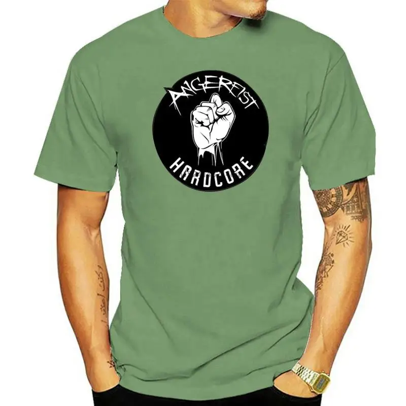 Fashion New Top Tees Tshirts Strofa Men Angerfist Short Sleeve T Shirt