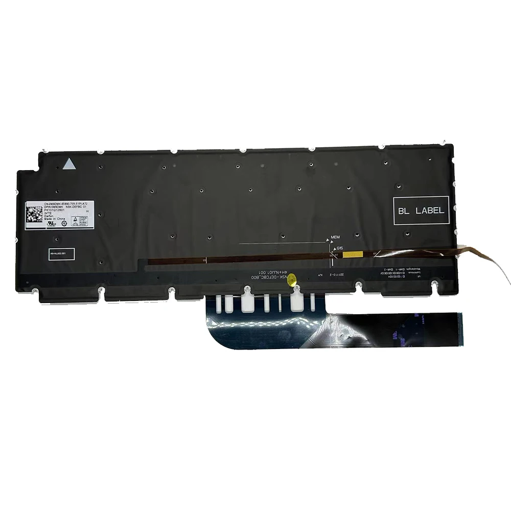 Фото Для DELL G15 5510 5511 5515 5520 0H4XRJ с подсветкой новая клавиатура США для ноутбука №4