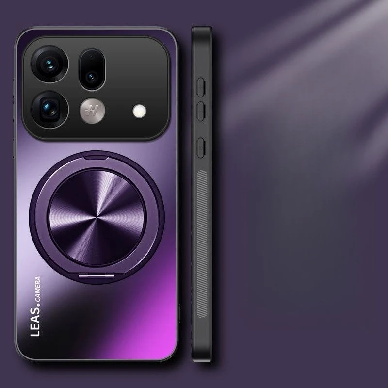 Фото Чехол для OPPO Find X9s Pro Luxury Matte 360 °   Вращающийся магнитный держатель с матовым акриловым покрытием для Oppo Find X9S Pro, ударопрочный чехол №4