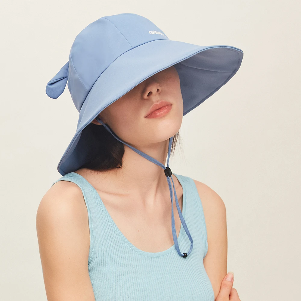 

OhSunny Women Bucket Hats Anti-UV UPF50+ Sun Protection Cap with Cute Ear Summer Foldable Fisherman Hat for Outdoors