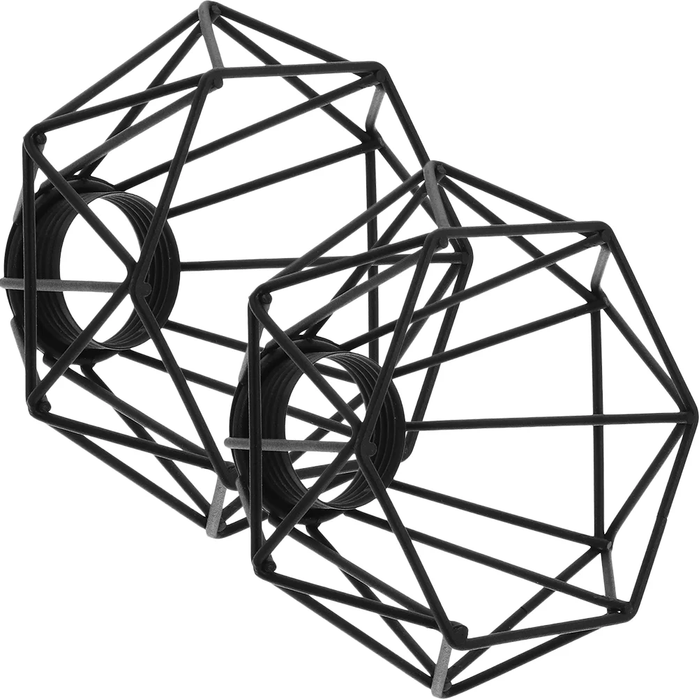 2 шт. подвесной светильник металлическая ретро люстра абажур потолочная