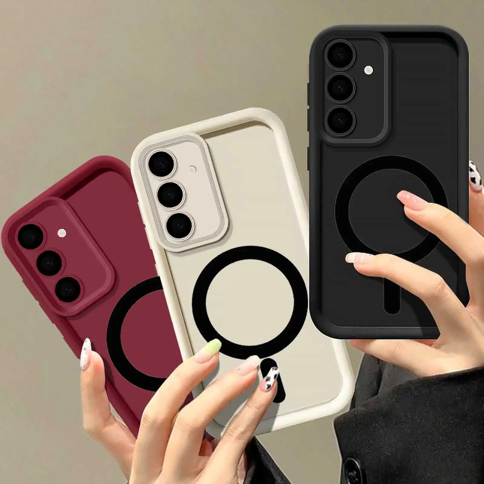 Роскошный мягкий чехол для телефона Samsung A55 Чехол A35 25 15 A54 34 24 14 4G фотостойкий с