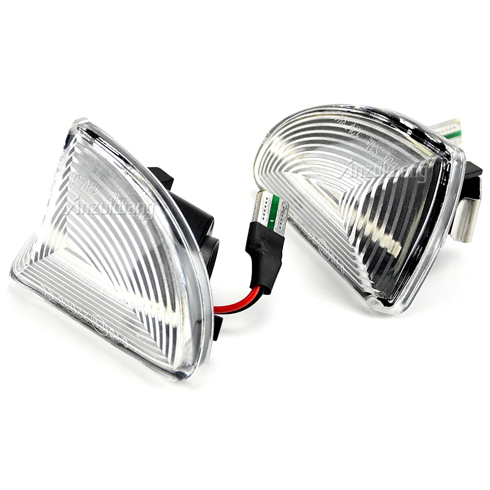 Фото 2 шт. для Mercedes Benz Smart Fortwo 451 MK1 и MKII 2007-2015: Динамические светодиодные последовательные указатели поворота, мигающие боковые повторители сигналов №4