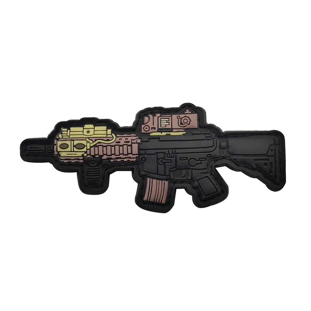 АК МК18 М72 ЛАУ РПГ Базука 3D ПВХ Q Издание Серии Отрывные пластинки на одежде тактические пластыри с символикой военной морали