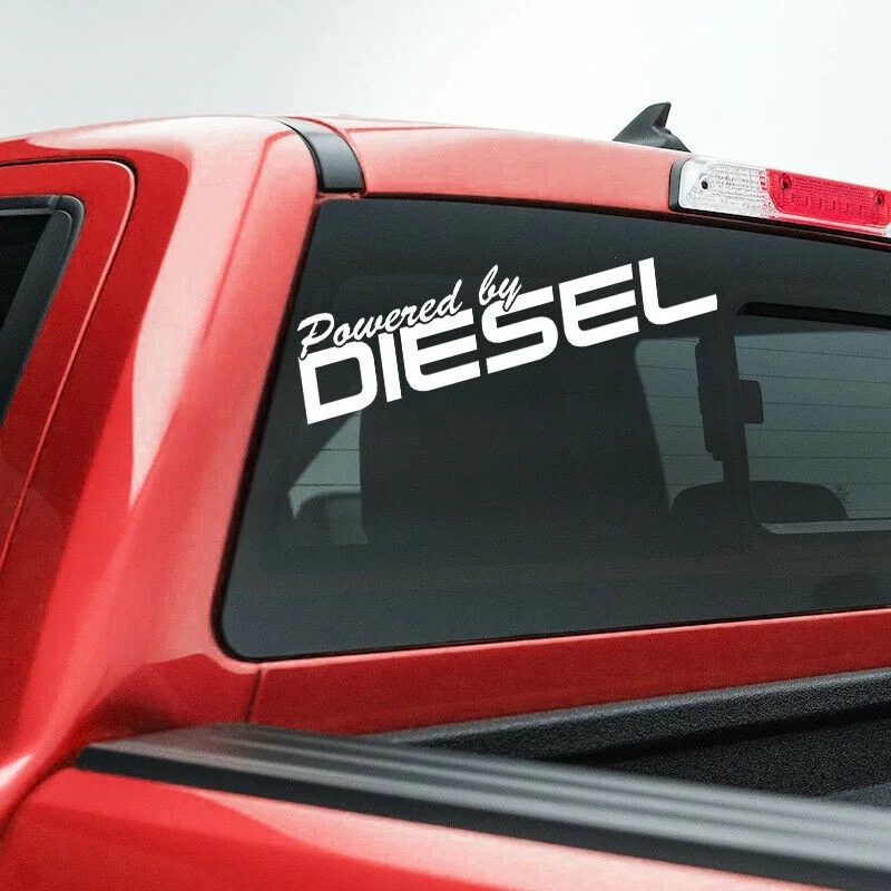 

For Powered by Diesel Decal Sticker