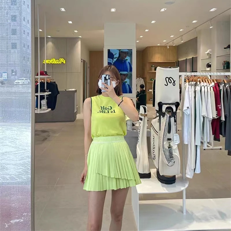 Women's Skirt Golf Pleated Skirt Korean Brand Waist Closed Comfortable Breathable Outdoor Sports Entertainment Lady‘s Skirt