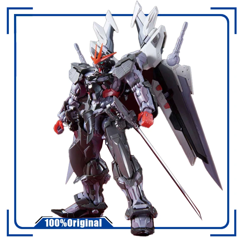 

Bandai New MJH Mr 1/100 Hirm SEED Destiny Astray B- MBF-P0X Astray Noir Assembly Model Kit Action Toy Figures Gift