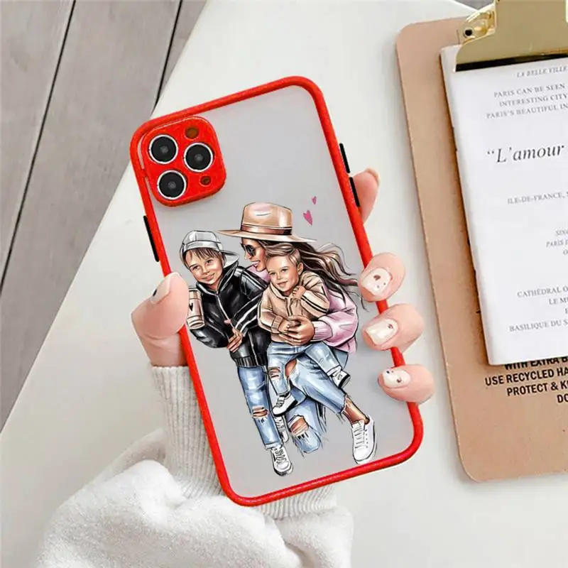 Прозрачный матовый чехол для iphone 14 11 12 13 plus mini x xs xr pro max