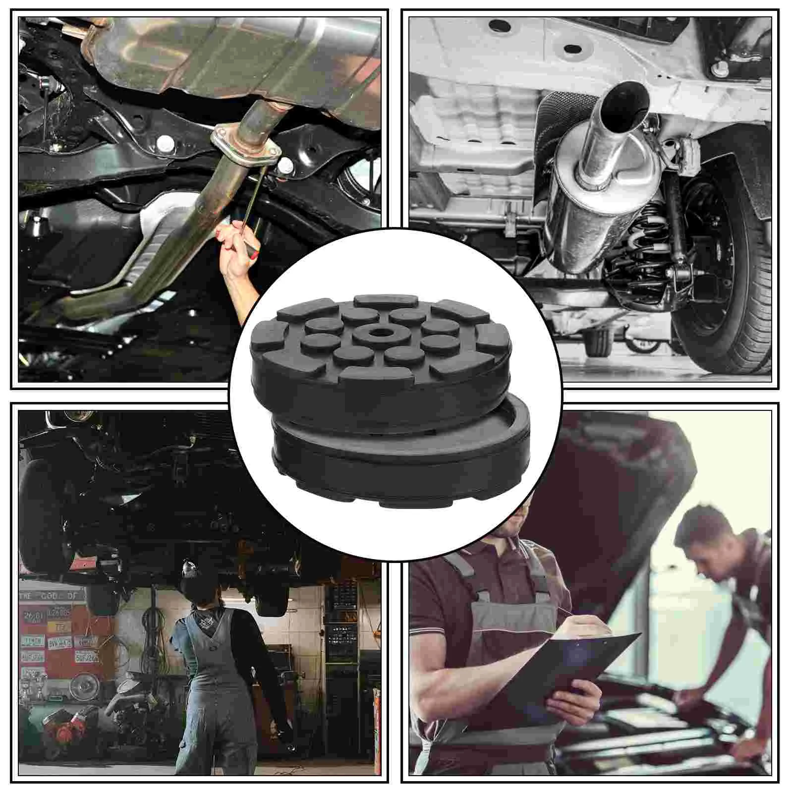 2 шт. домкрат подъемник для ног автомобильный резиновый напольный диск адаптер