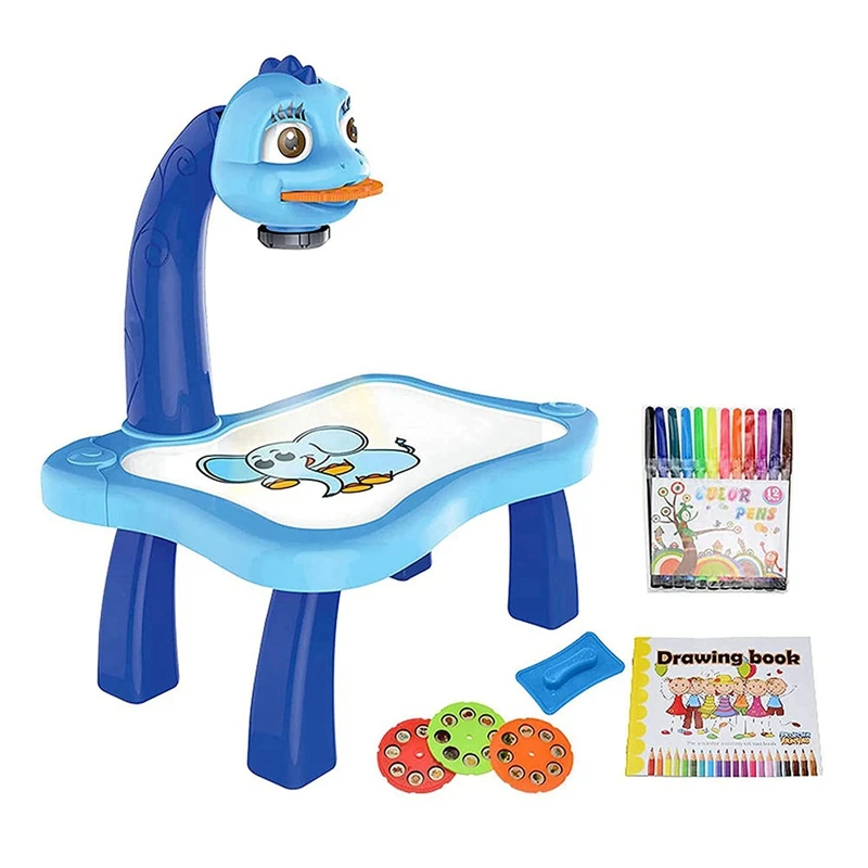 

Children's Drawing Projector Table Tracing And Drawing Projection Toys Early Education Learning Projection Board