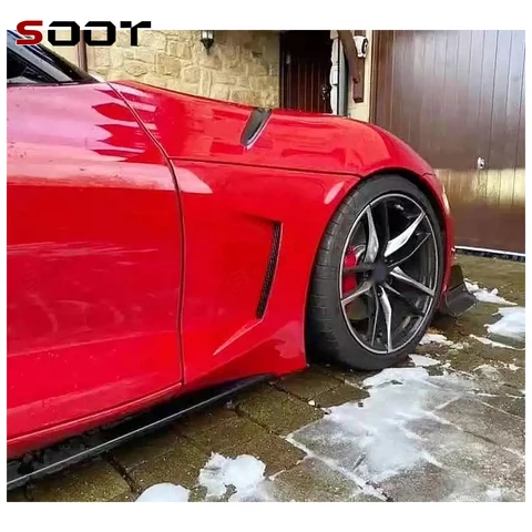 Для Toyota SUPRA GR A90 A91 MK5 2019+ аксессуары из углеродного волокна, автомобильное переднее крыло, сменный стиль, обновление переднего крыла, автозапчасти
