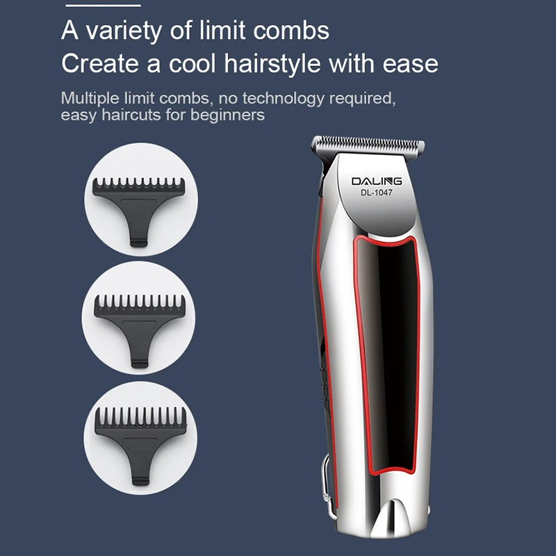 Electric Cordless Hair Clippers Professional Hair Trimmer Razors Shaver Beard Trimmer For Men Hair Cutter Machine Moser Barber enlarge
