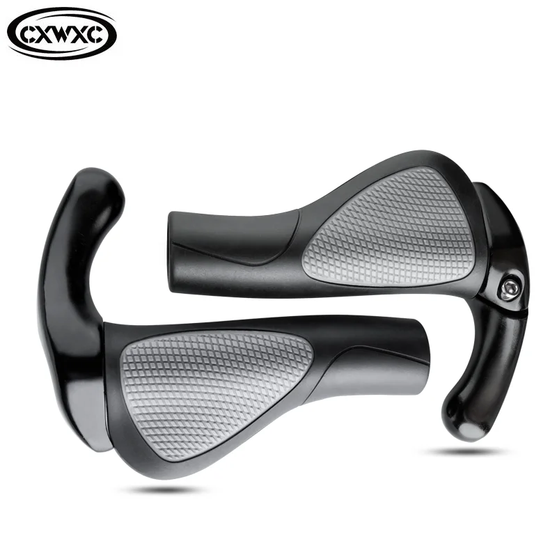 

Bike Handlebar Covers Extended Bar End Mountain Bike Grips Handles for Bicycle Non-slip MTB Bicycle Grips Ergonomics