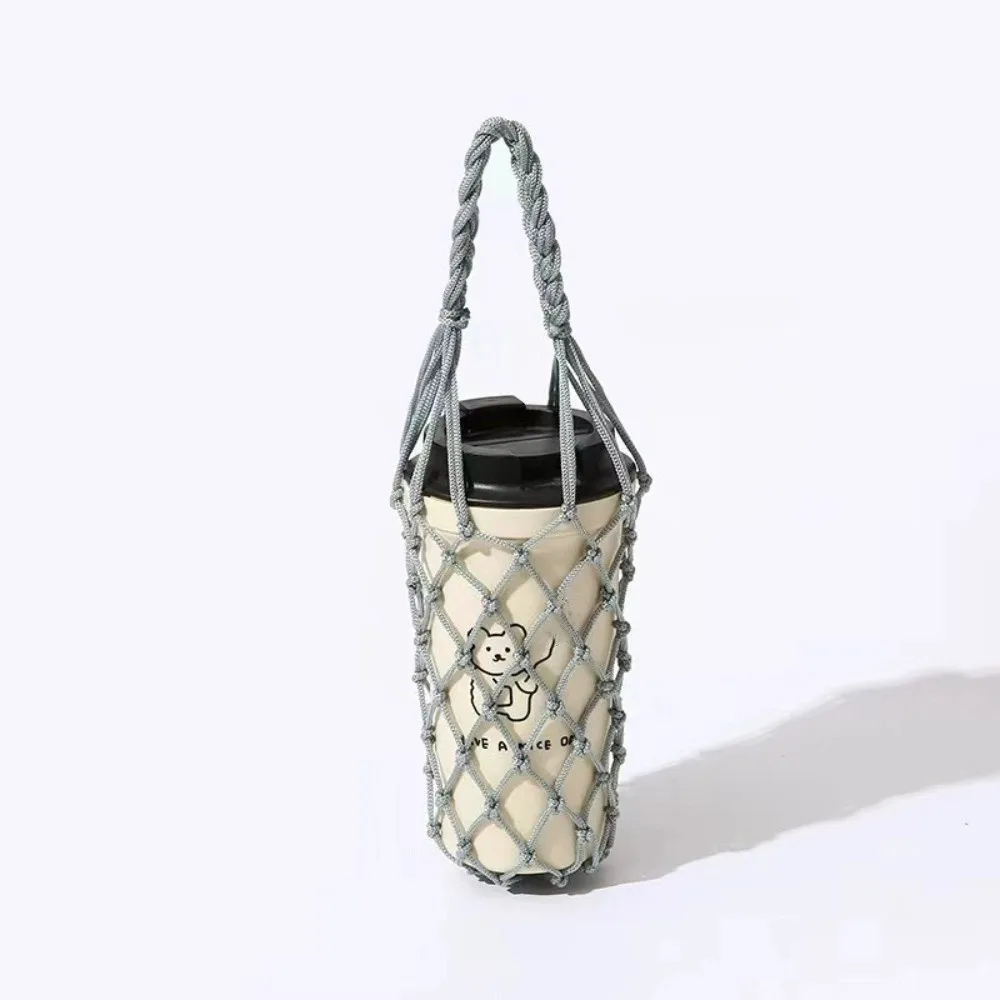 

Сумка для чашки с водой из хлопковой веревки