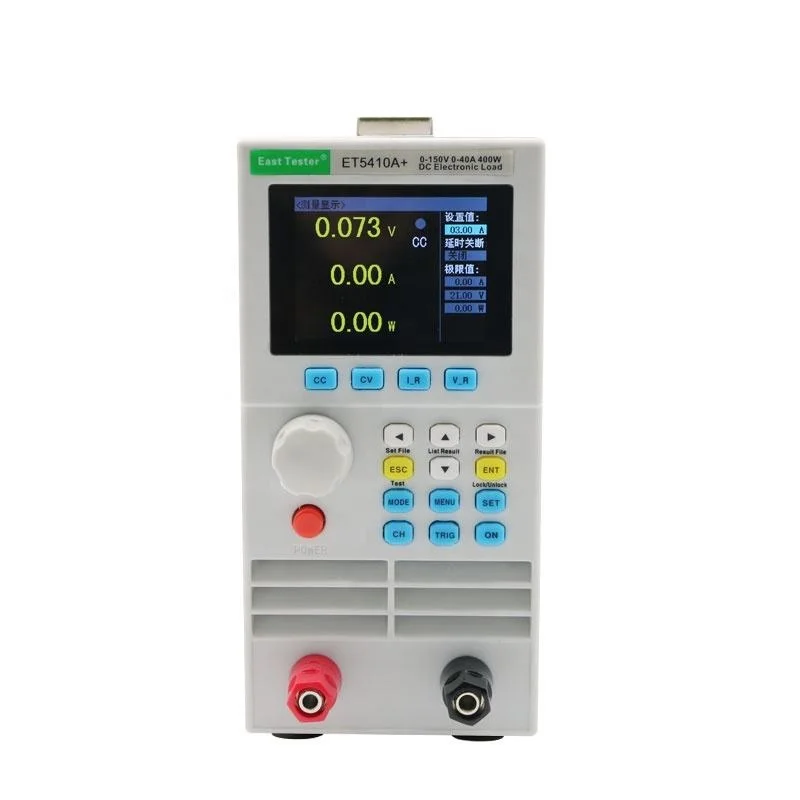 

Professional Programmable Digital Control DC Electronic load Tester Single Channel Battery Tester Load