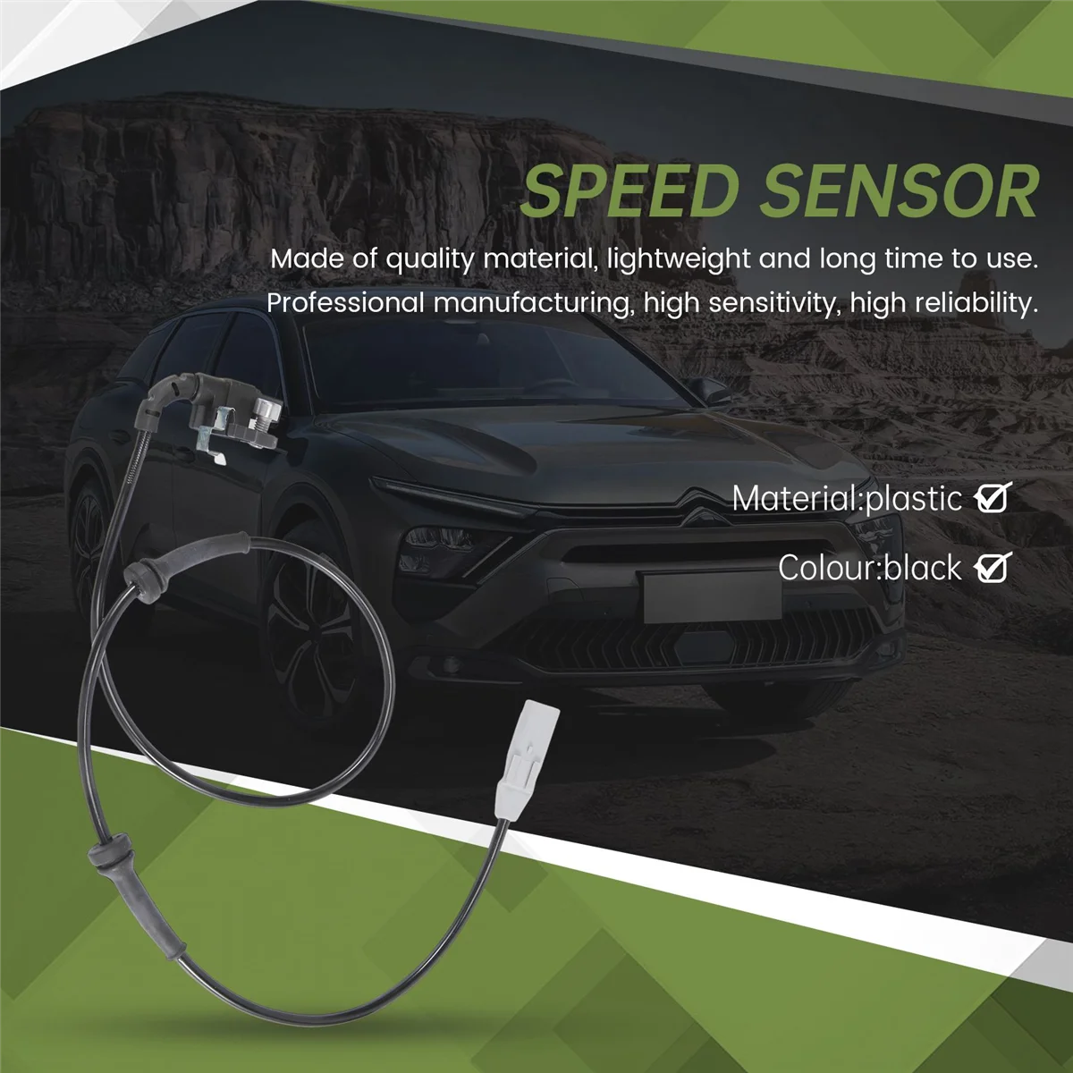 Заднее колесо датчика скорости ABS 4545L0 для 408 C4 DS4 2008-2017