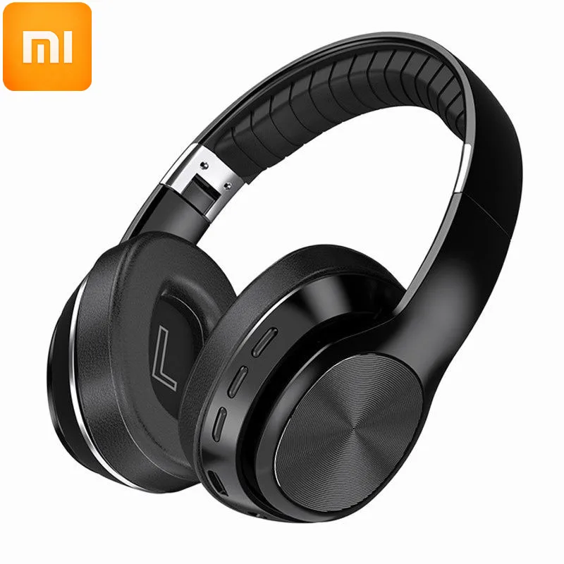 

Беспроводные Hi-Fi наушники Xiaomi 2023 с микрофоном, складные Накладные наушники Bluetooth 5,0, наушники с поддержкой TF-карты/FM-радио для телефона, ПК