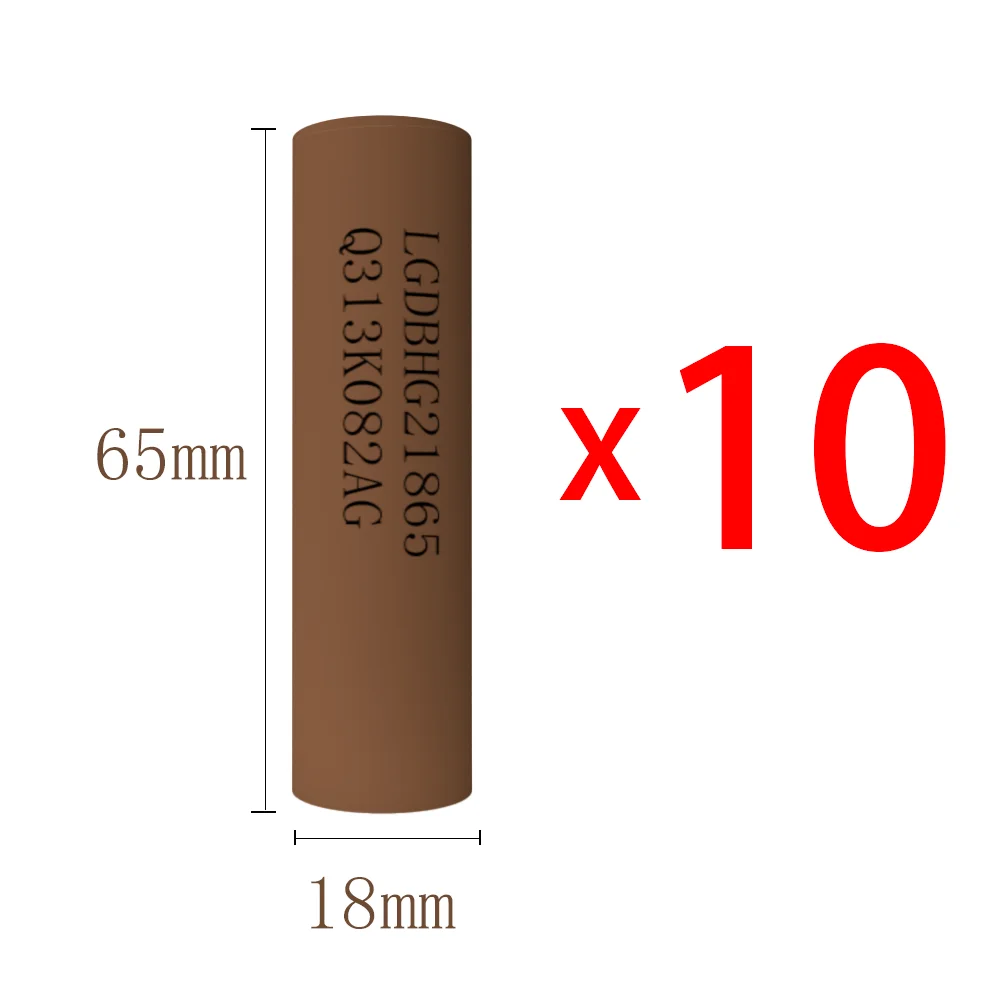 100% новая HG2 18650 3000 мАч 3 6 В хострем БПЛА Электронная укладка энтовоз 20 А 35 макс