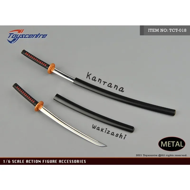 Металлическая Модель меча-солдата катана для 12 дюймов экшн-фигурка