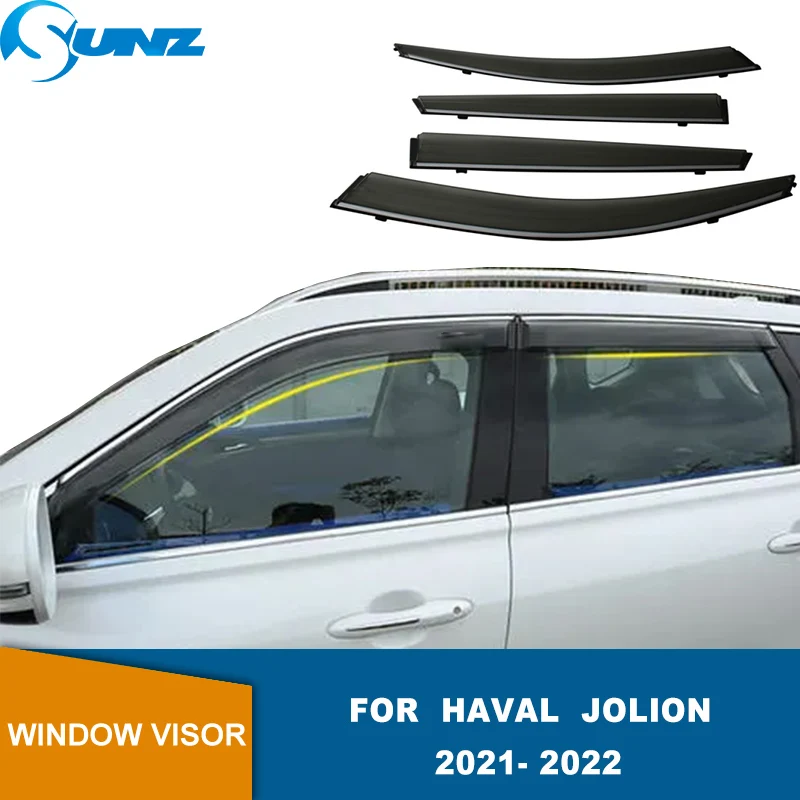 

Car Window Accessories For Haval Jolion 2021 2022 Auto Window Visor Rain Sun Smoke Guard Deflector Trim Shade Awning Shelter