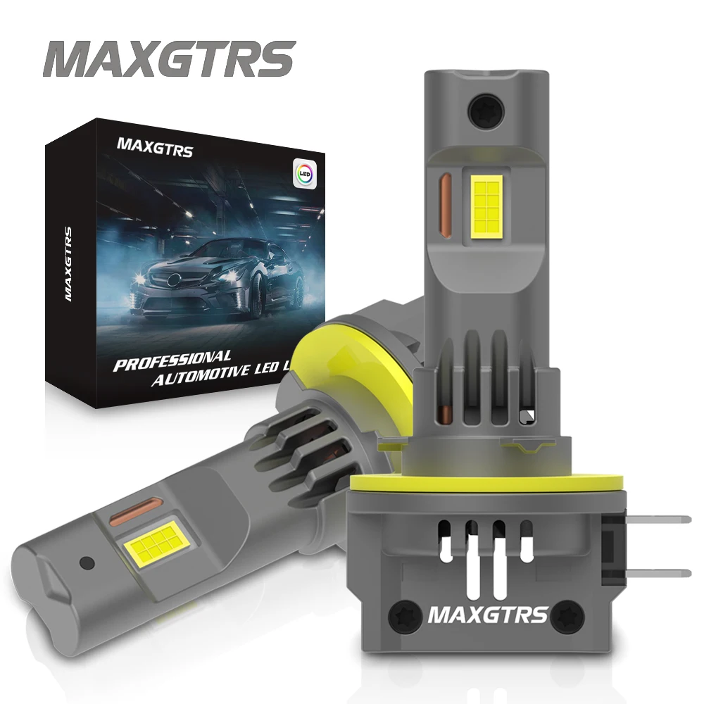 Фото MAXGTRS 2x H8B H9B H11B Светодиодная противотуманная лампа для фар для Kia Hyundai ‎ Fiesta Corsa Optima Sportage Forte Soul Elantra Santa Fe Sonata №1