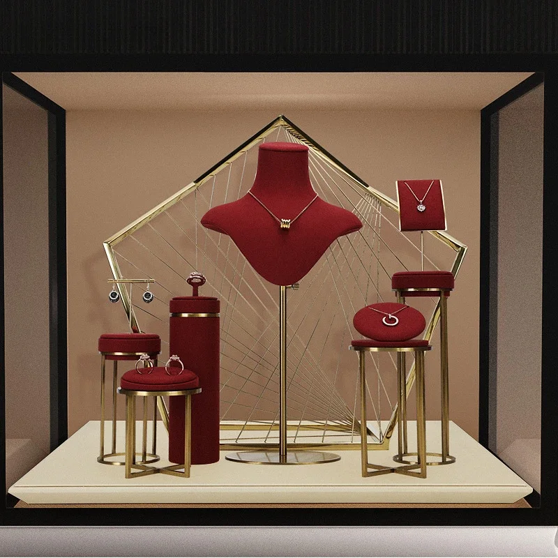 Подставка для ювелирных изделий ожерелье витрина на шею портрет