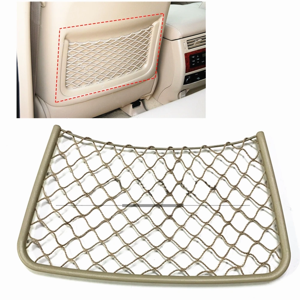 

Car Interior Front Seat Back Map Car Interior Storage Pocket Mesh Bag For Toyota Land Cruiser LC100 4500 4700 1998-2007