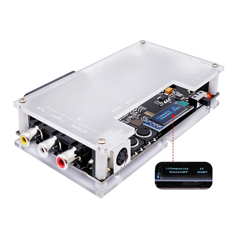 Линейный двойной и сглаживающий режим для ретро игровых консолей NTSC PAL