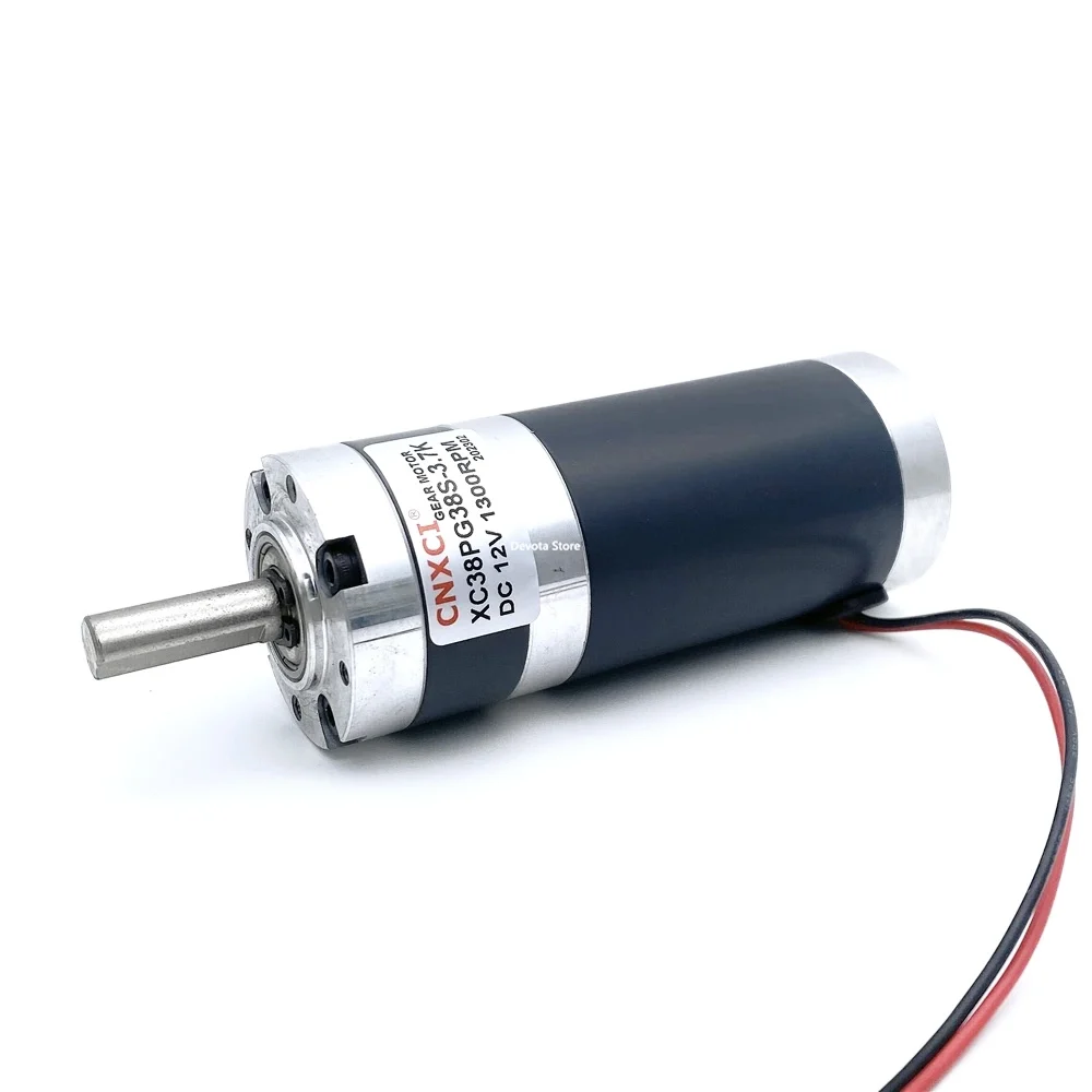 

Планетарный мотор-редуктор 38PG38S, 38 мм, вал 8 мм, постоянный ток 12 В/24 В, высокий крутящий момент, низкая скорость