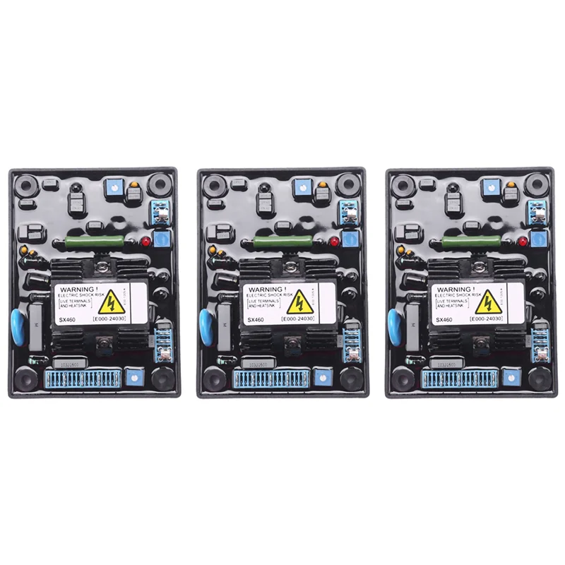 

3x Автоматический регулятор напряжения Φ стабилизатор напряжения Sx460 Для генератора