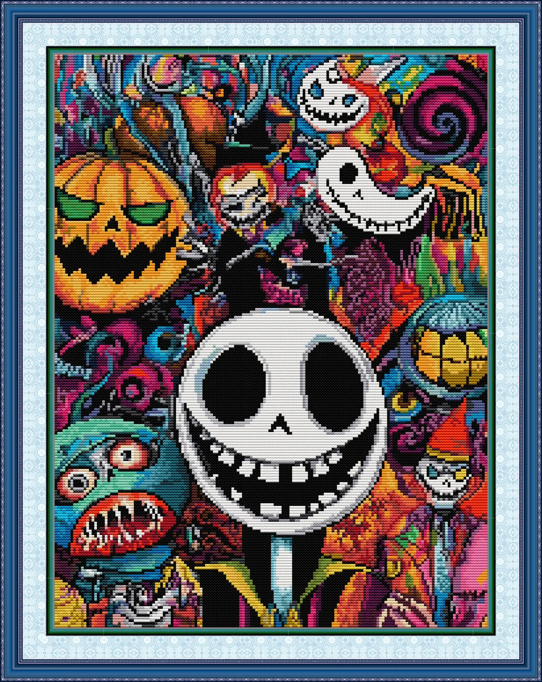 Набор для вышивки крестом Joy Sunday с предварительной печатью легкий узор набор из