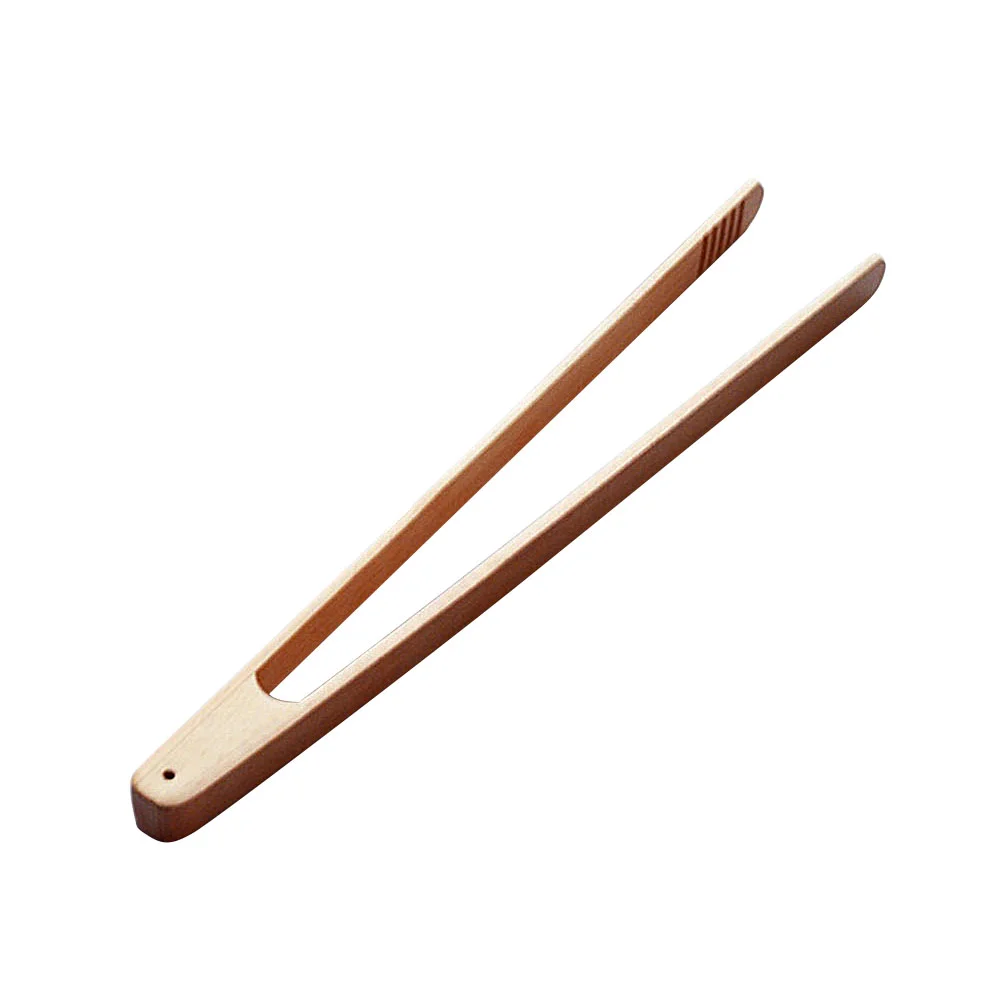 

Tongs Wooden Cookingclip Salad Tong Pickle Barbecue Barbeque Buffet Cube Ice Frying Serving Kitchen Meat Cheese Pastry Bread