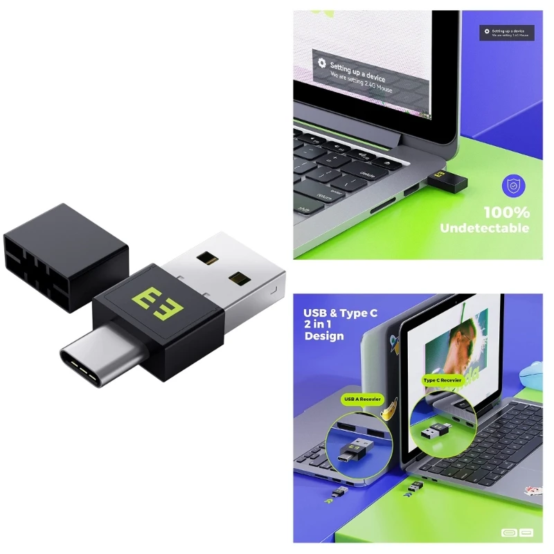 

Functional TMouse Jiggler Perfect for Working from Home Tiny Mouse Jiggler