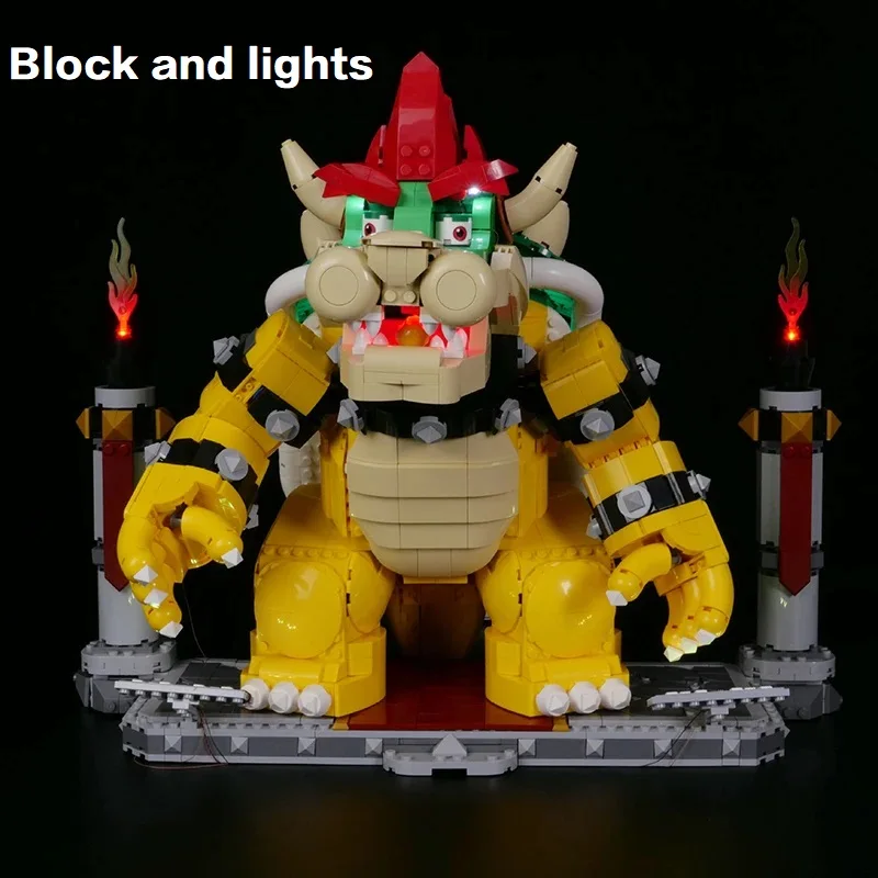 2807 шт. The Mighty Bowsered строительные блоки совместимые 71411 MOC комплект моделей кирпичи