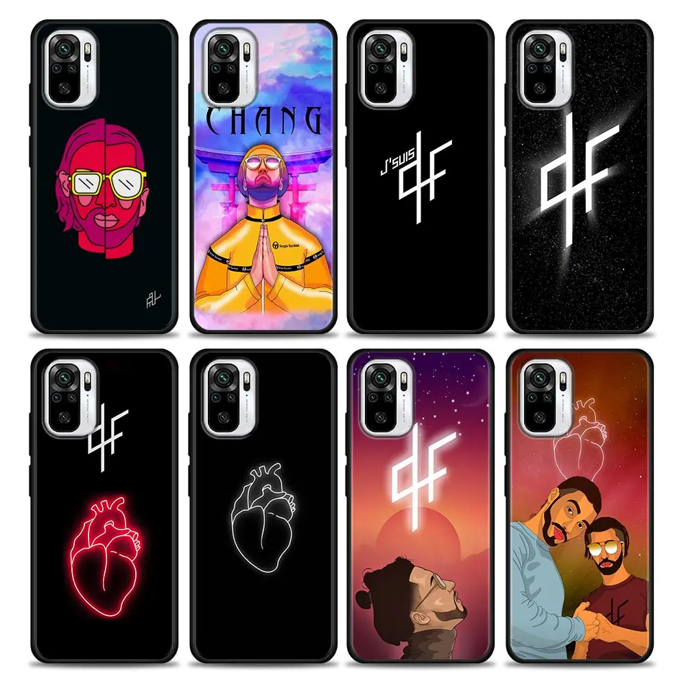 

Pnl Rapper Singer Silicone Phone Case For Xiaomi Redmi Note 9 9T 10 11 s 11E 8 7 Poco M3 M4 Pro 5G Cover QLF x PNL Brothers Case
