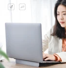 Подставка для ноутбука Besegad для MacBook Air Pro, регулируемая алюминиевая подставка для ноутбука, Складная портативная подставка для ноутбука 111317 дюймов