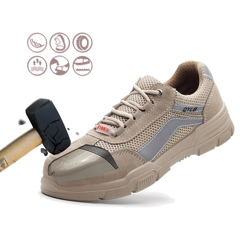 

Autumn and Winter Comfortable Steel Head Anti-smashing Anti-piercing Solid Soft Bottom Insulation Shoes 10KV Non-slip Labor Insu