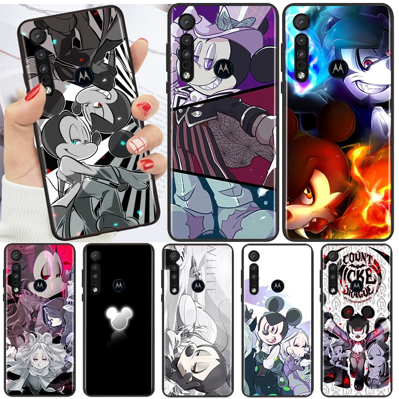 

Vampire Mickey Mouse For Motorola G8 G9 G Edge E7 E20 G60S G50 X30 S30 G71 G51 G22 30 G41 G31 S Power Black Phone Case