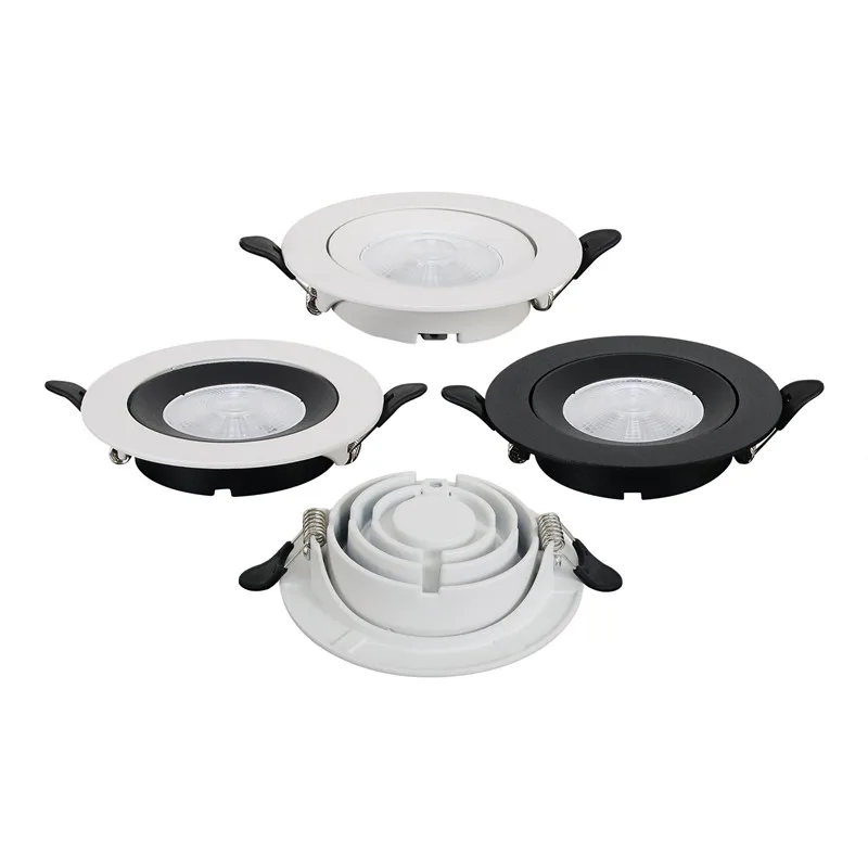 

Dimmable embedded ultra thin spot light COB Downlight 7W 9W 12W 15W 18W 20W Led sky lantern for indoor lighting