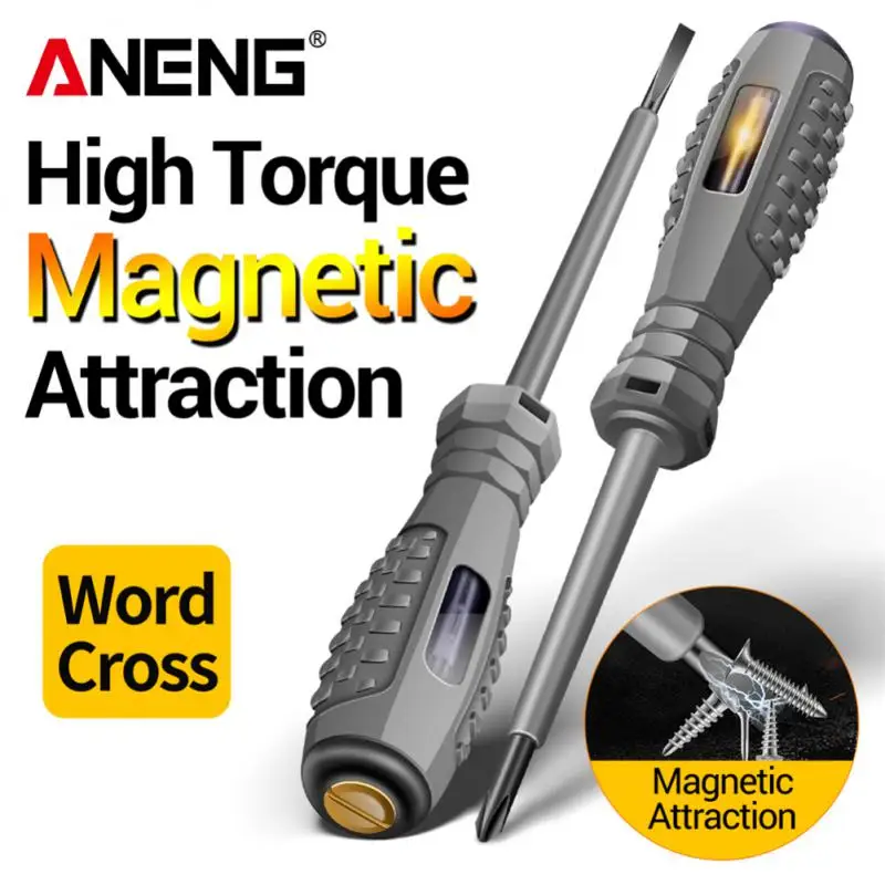 

2023 Digital Voltage Tester Pen AC Non-contact Induction Test Pencil Voltmeter Power Detector Electrical Screwdriver Indicator