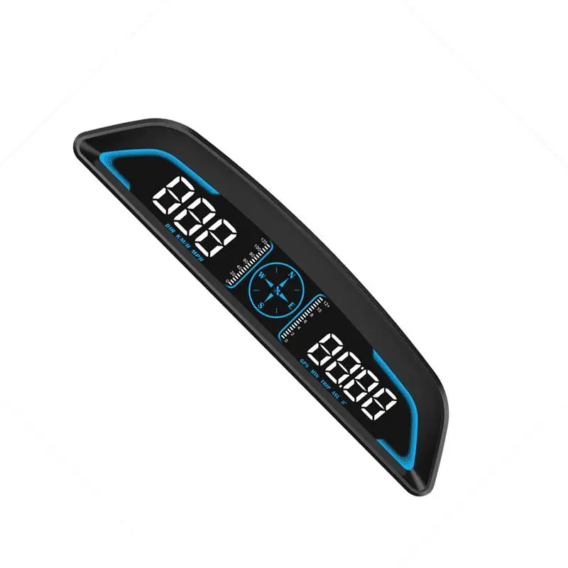 

Car HUD Speedometer Car High-Definition Head-Up Display Digital Car Head-Up Display GPS Windshield Projection Speedometer With