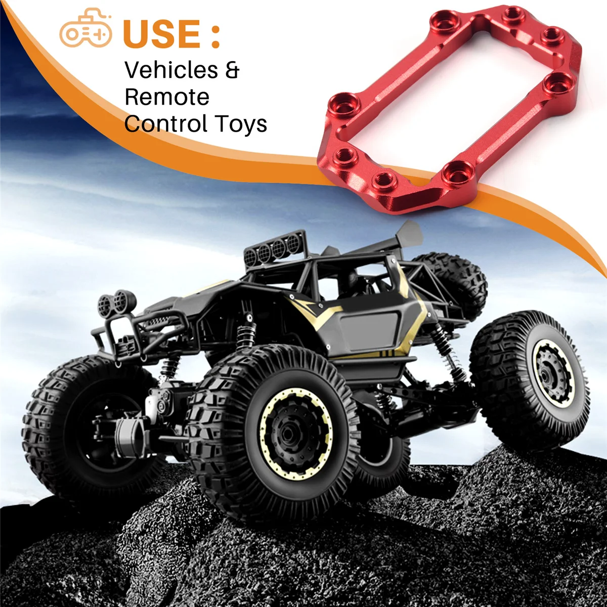 Набор металлических сервоприводов рулевого управления для ARRMA 1/8 KRATON 6S Outcast Senton