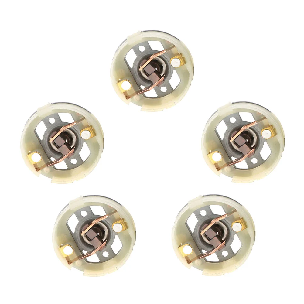 

5 шт. держатель для угольной щетки RS550, двигатель RS550 с медной щеткой, зарядная дрель, электрический шуруповерт, держатель для литиевой дрели