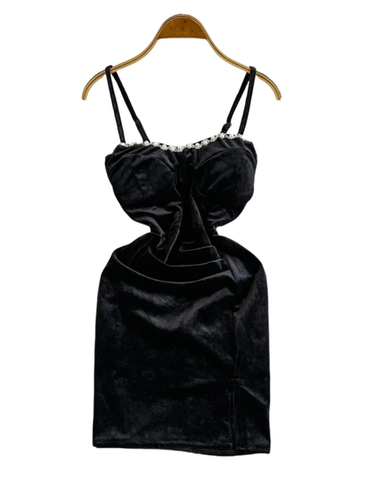 Foamlina сексуальное платье для ночного клуба с разрезом и бриллиантами женщин