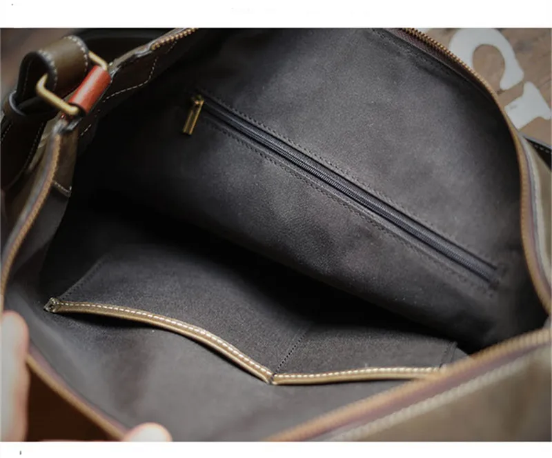Simple casual high quality natural genuine leather men messenger bag outdoor daily work soft real cowhide youth shoulder bag
