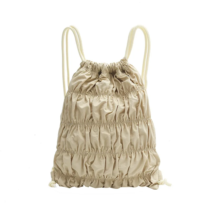 Южная Корея нишевая нейлоновая сумка minmin на шнурке женская новый рюкзак большой