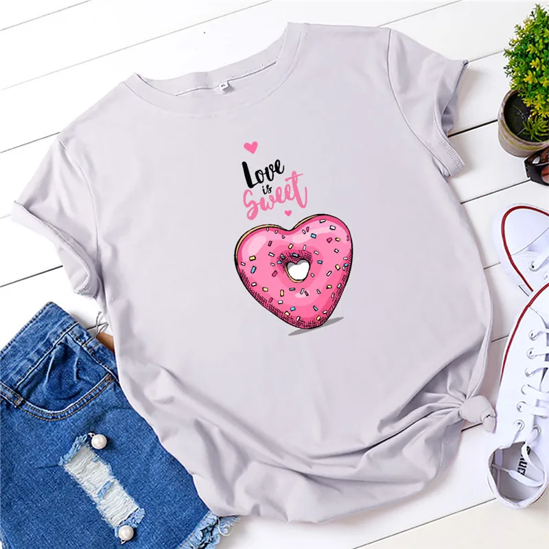 

Women T Shirt Short Sleeve 2021 summer short T-shirt Ladies Casual t Shirt women girl t shirt