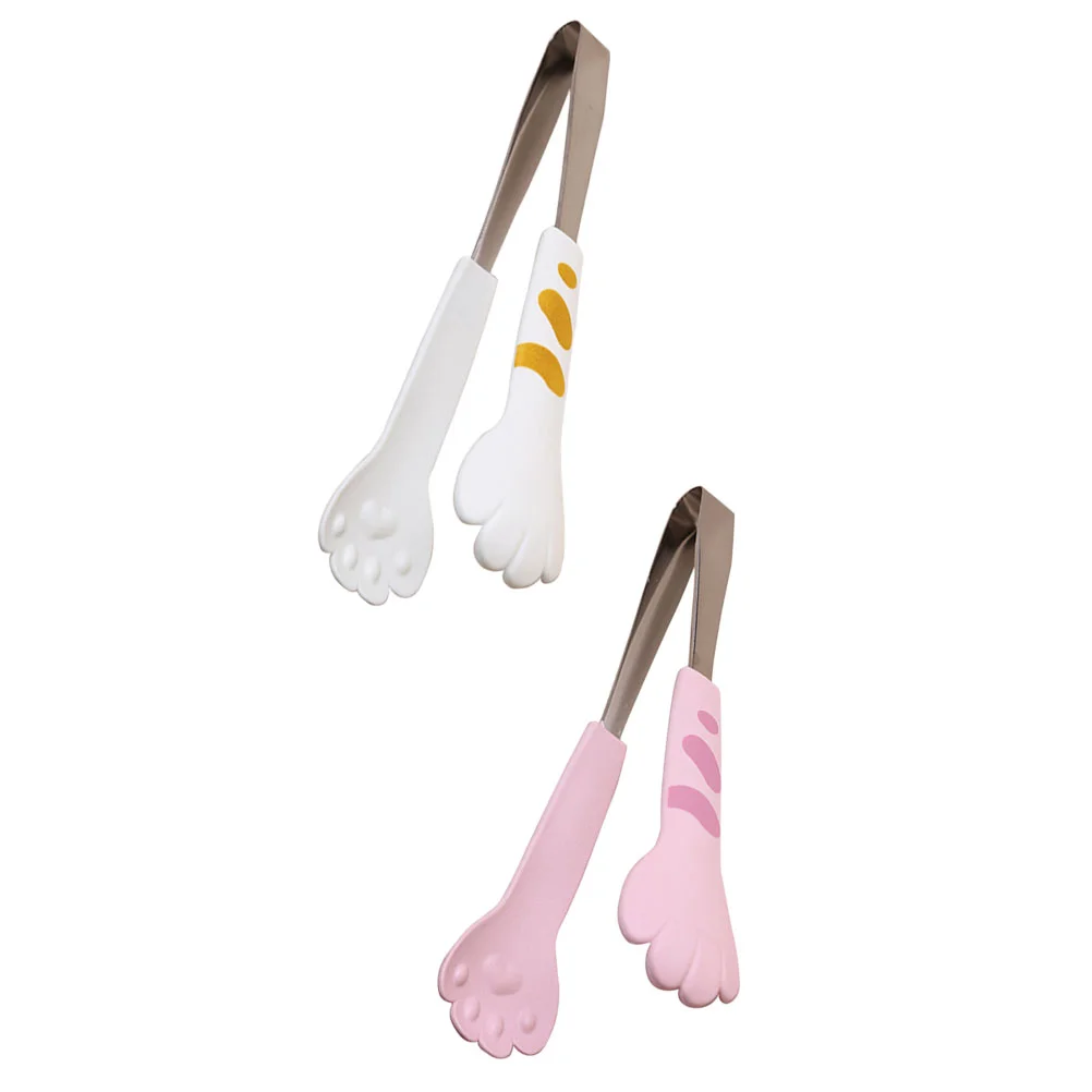 

Tongs Tongserving Cooking Metal Stainless Steel Buffet Steak Sugar Pad Cat Kitchen Cute Salad Grill Bbq Barbecue Utensils Heat