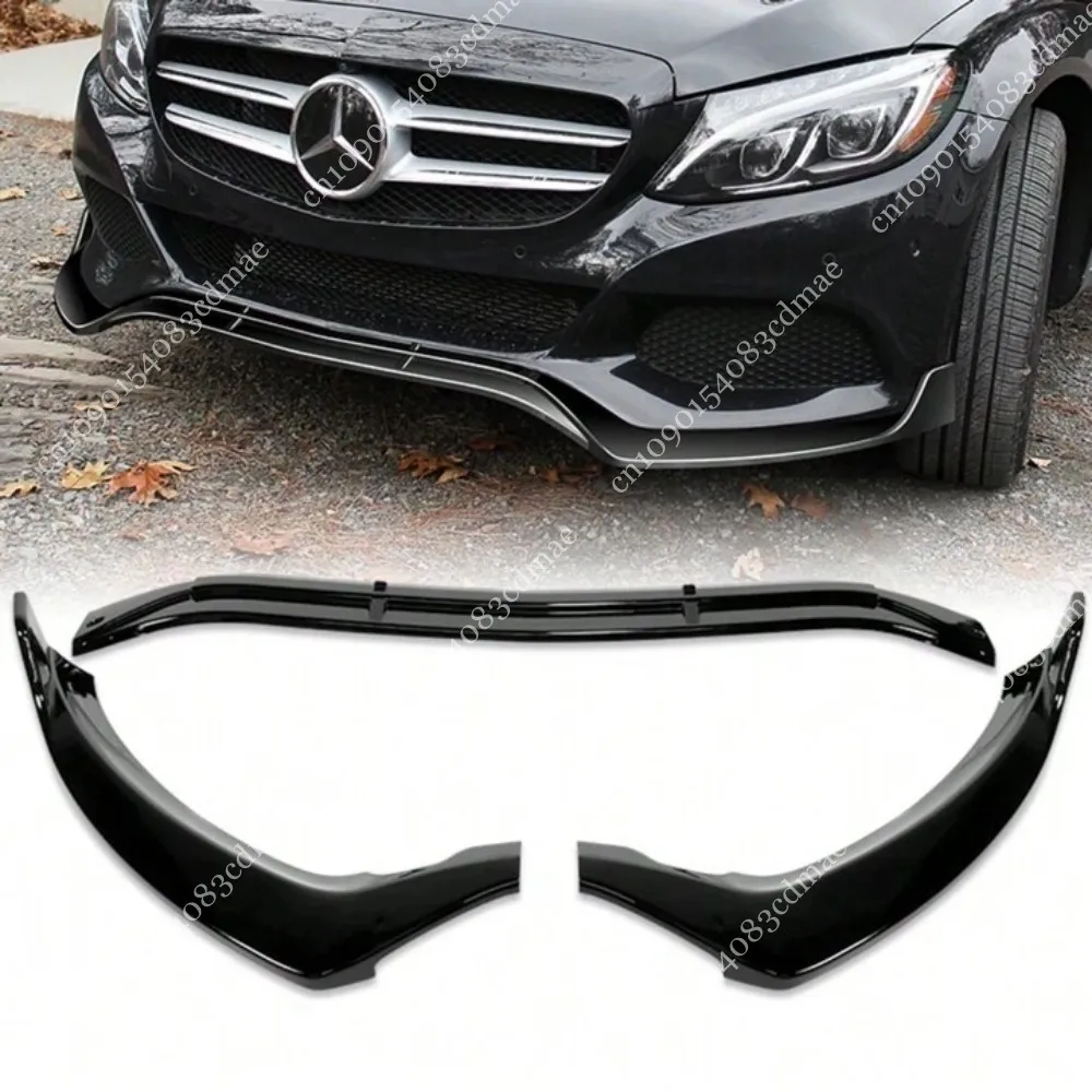 Фото Для Mercedes Benz C Class W205 S205 C180 C200 C220 C250 C300 2015-2018 Предварительно подъемный передний бампер, спойлер, обвесы №1